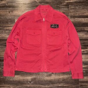 Abercrombie fitch cropped workwear jacket